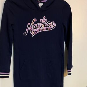 Nautica Hooded Sweater Dress